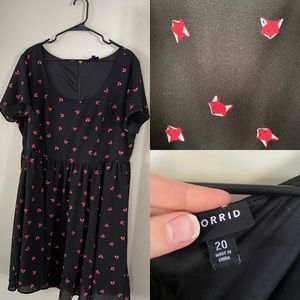 Fox Dress Torrid Size 20